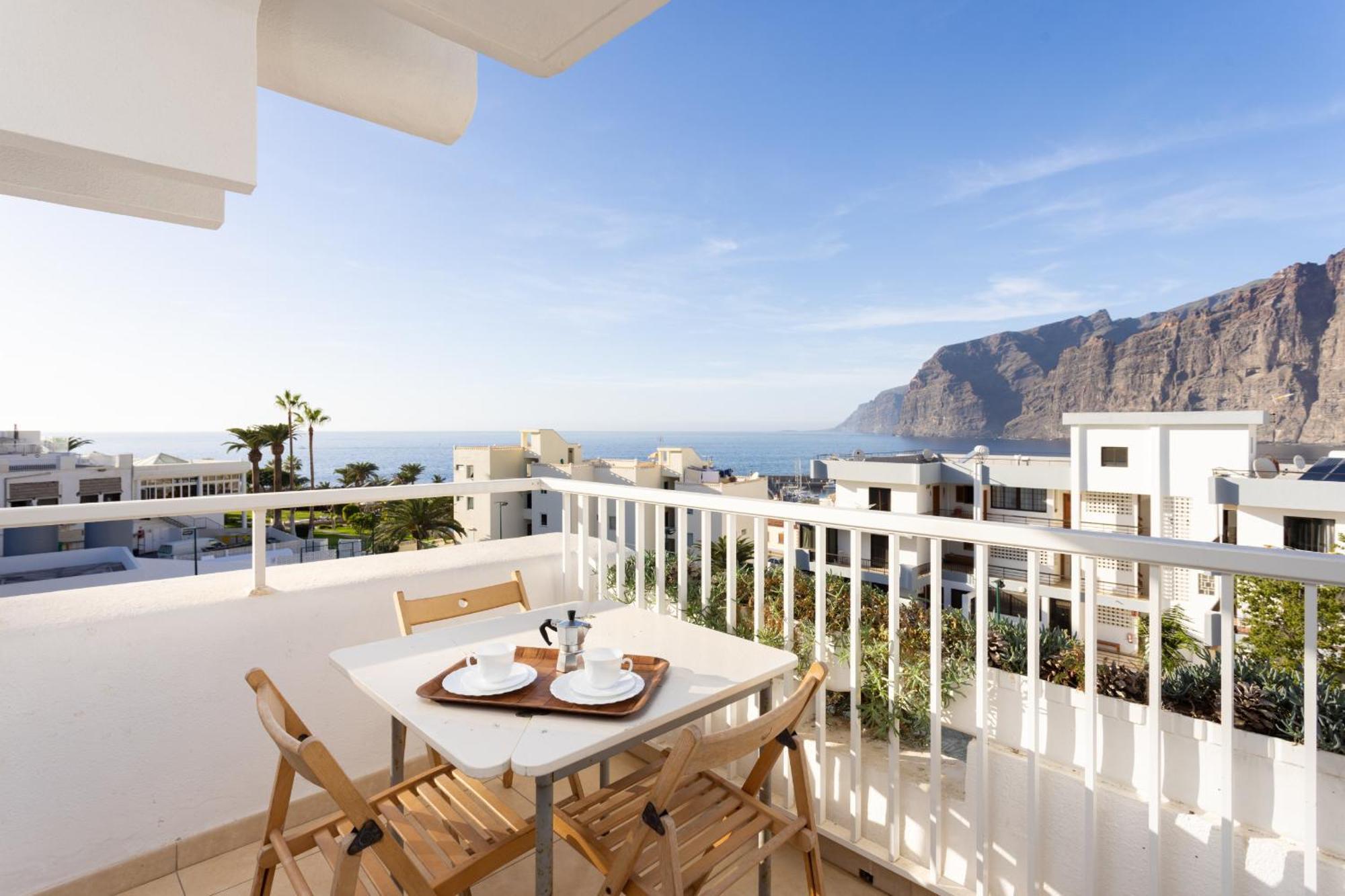 Okstay Los Gigantes With Ac, Terraces And Sea Views Сантьяго-дель-Тейде Екстер'єр фото