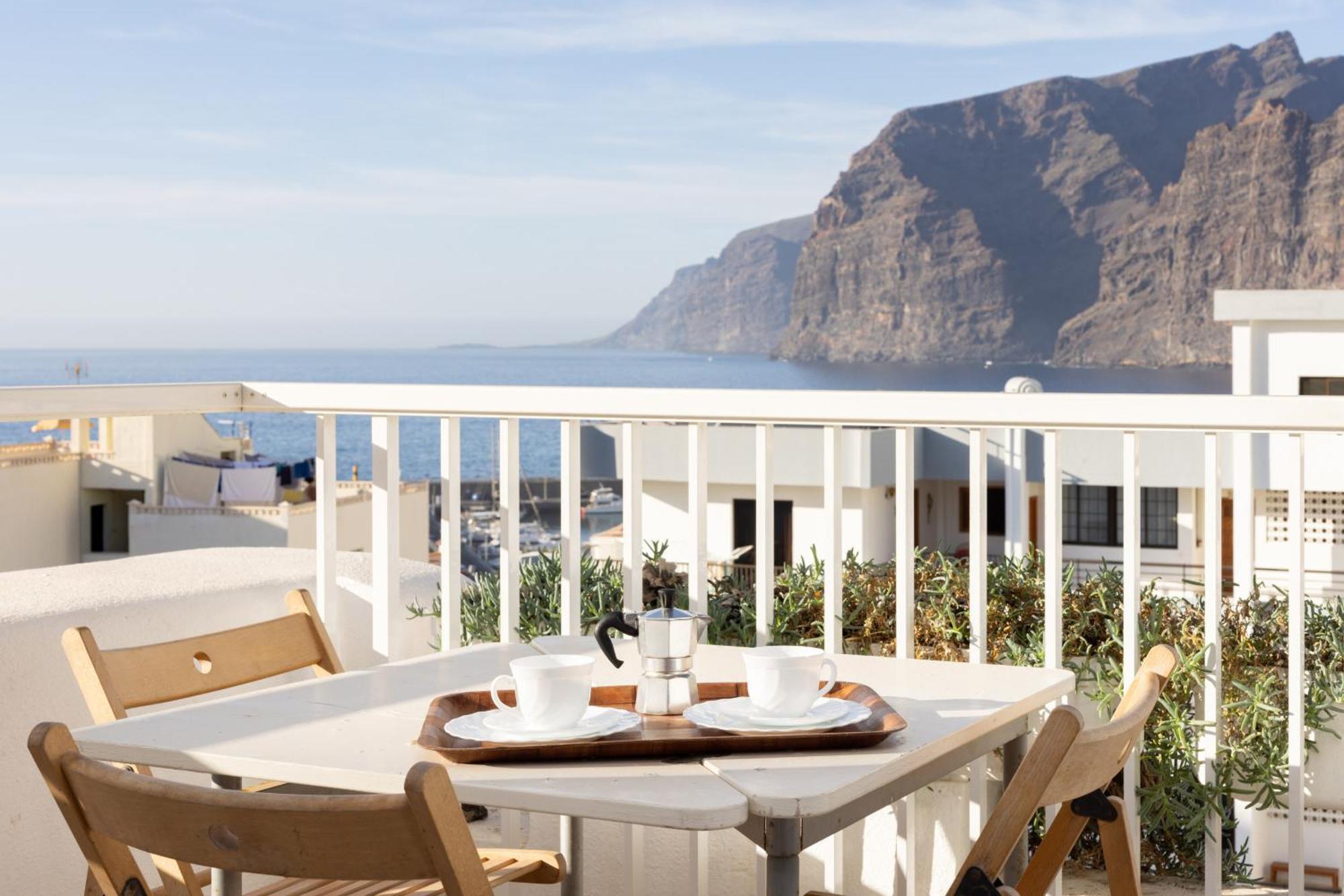Okstay Los Gigantes With Ac, Terraces And Sea Views Сантьяго-дель-Тейде Екстер'єр фото